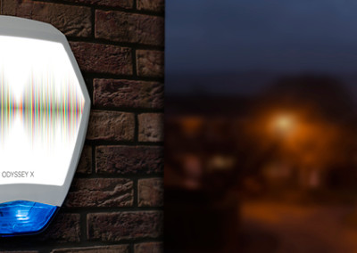 Alarme de intrusão - sirene exterior